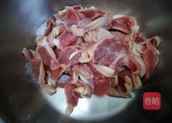 尖椒爆炒鸡胗的做法图解3