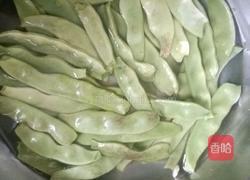 豆角窝瓜炖肉的做法图解2