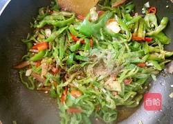 醋爆青椒的做法图解4