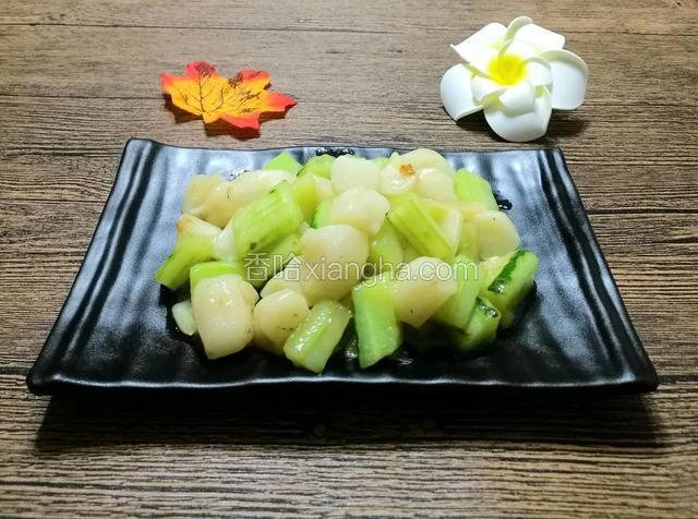 马蹄炒黄瓜