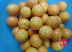 自制金桔蜜饯的做法图解1