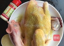 电饭煲盐焗鸡的做法图解3