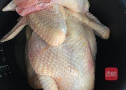 电饭煲盐焗鸡的做法图解4