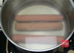 火腿煎蛋：超简单の高颜值花式早餐的做法图解1