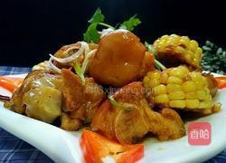 红烧玉米猪蹄的做法图解11