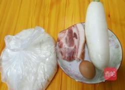 萝卜肉丸子的做法图解1