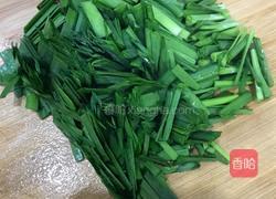 韭菜炒鴨血的做法圖解3