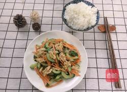 红绿配炒核桃的做法图解9