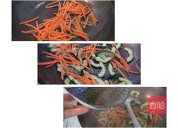 红绿配炒核桃的做法图解6