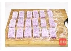 椰蓉紫薯糕的做法图解9
