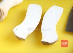 蛋黄煎杏鲍菇的做法图解2