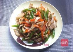 杏鲍菇炒肉的做法图解7