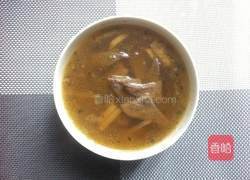 猪肝汤的做法图解9