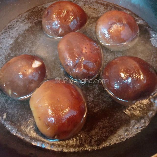 香菇焯水