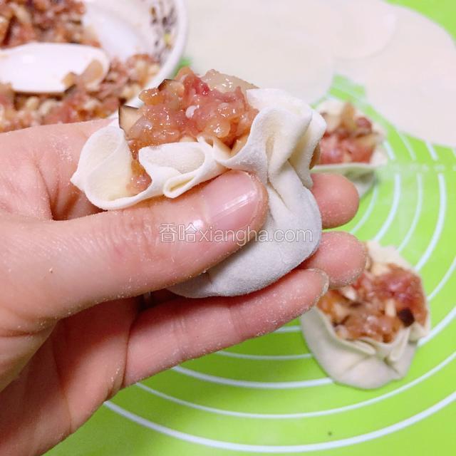 加入馅包自己喜欢的花形