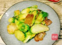 芥菜头超腊肉的做法图解7