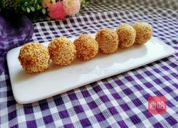 红薯芝麻球的做法图解15