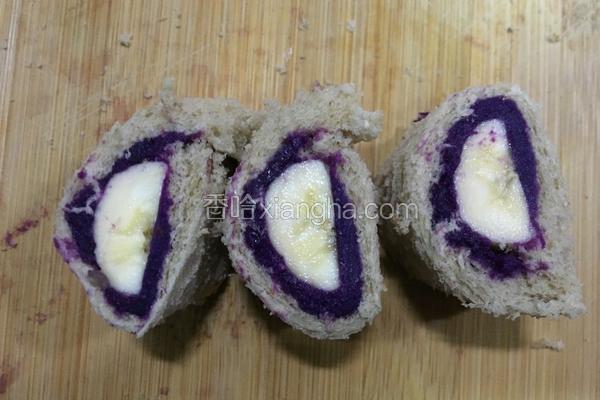 紫薯香蕉面包