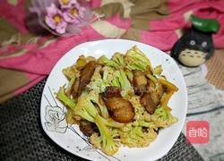 腊肉花菜的做法图解11