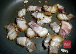 腊肉花菜的做法图解6