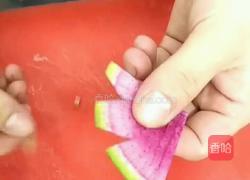 五彩苦瓜酿的做法图解2