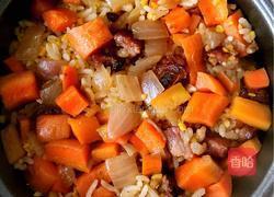 腊肠蒸饭的做法图解7