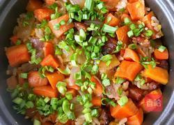 腊肠蒸饭的做法图解8