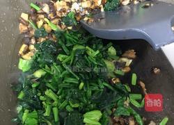 香菇菠菜的做法图解13