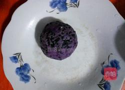 紫薯鸡蛋芝麻饼的做法图解4