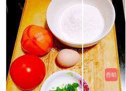 番茄鸡蛋疙瘩汤的做法图解1