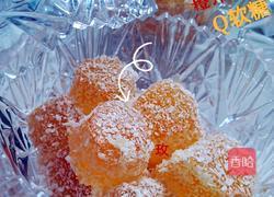 鲜橙(菠萝)汁QQ糖的做法图解1