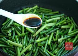 蒜苔炒腊肉的做法图解8