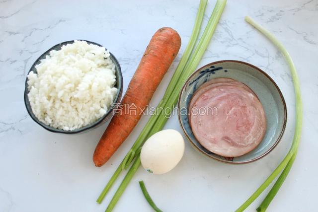 准备好所需食材
