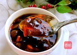 桃胶炖桂圆的做法图解1