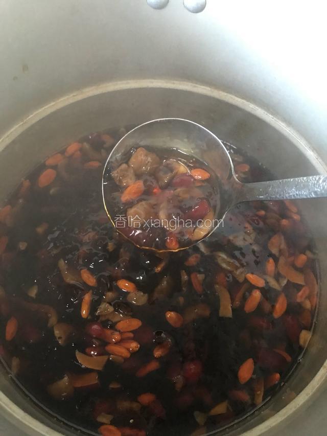 看，已经很稠了哦！