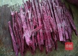 炸紫薯丝的做法图解3