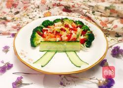 蝴蝶结果蔬沙拉的做法图解13