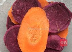 紫薯胡萝卜松糕的做法图解5