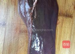 菠菜拌肝尖的做法图解2