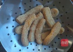 香脆芝麻条的做法图解16