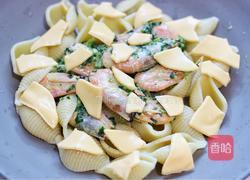 甜虾贝壳面的做法图解13