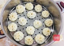 荠菜猪肉馅包子的做法图解16