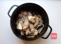 麻油雞麵線的做法图解5