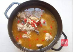 麻油雞麵線的做法图解6