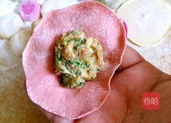 彩色水饺（猪肉蒜苗馅）的做法图解8