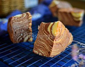 斑馬紋酸奶蛋糕