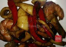 家常炒鱿鱼的做法图解9