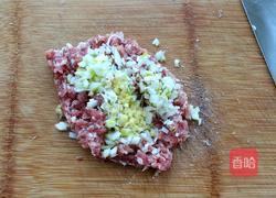 小白菜丸子汤的做法图解4