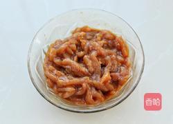 芹菜炒肉丝的做法图解4