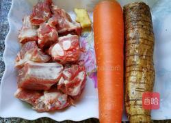 排骨粉葛红罗卜汤的做法图解2